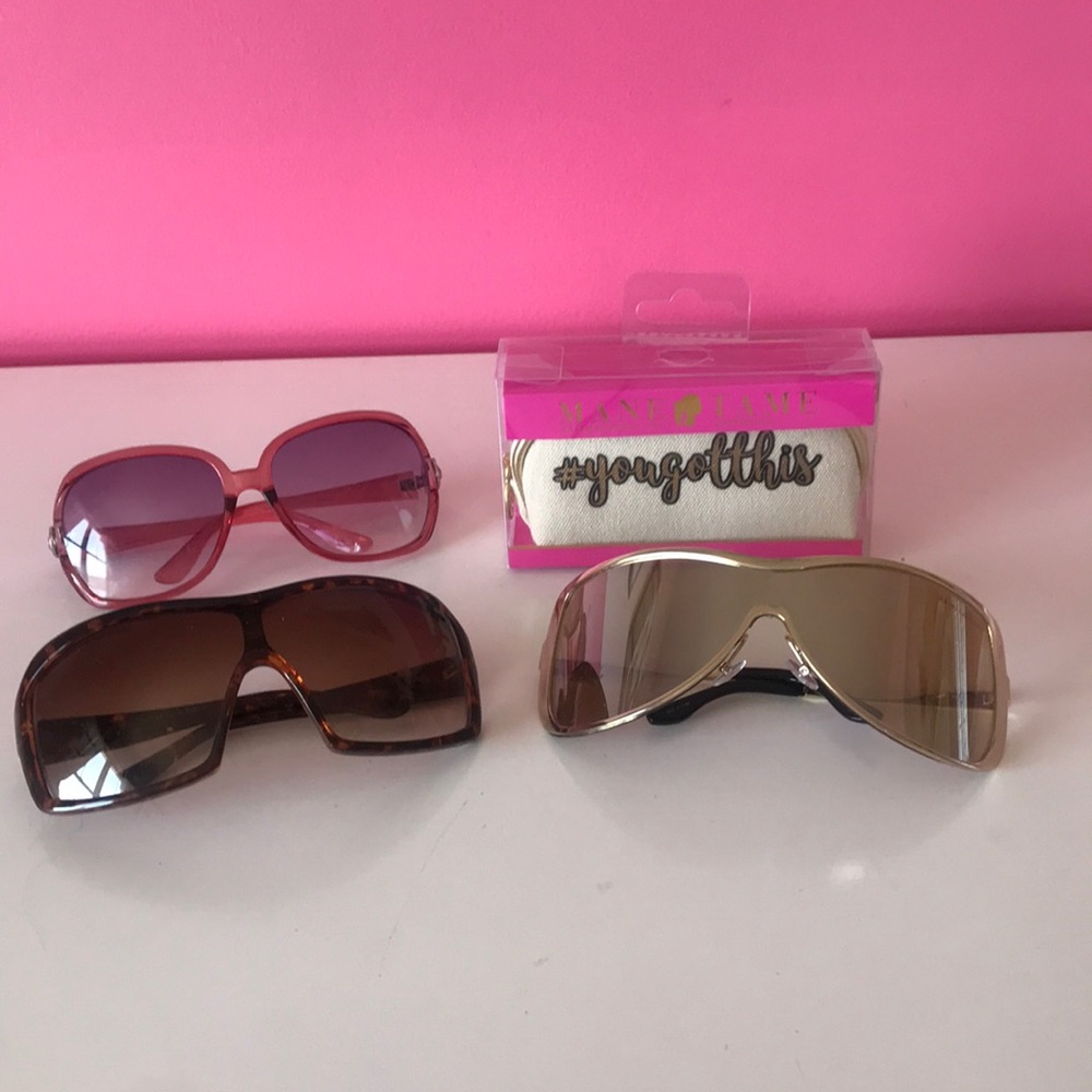 Sold 🎈Set of 3 sunglasses for summer